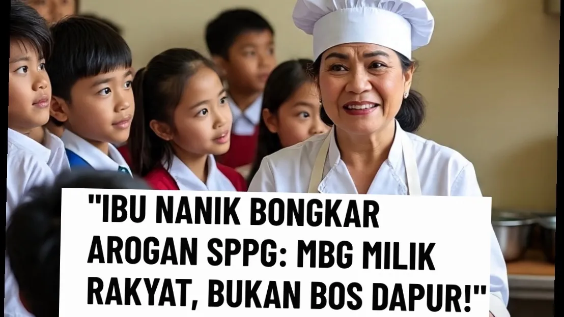 MBG Milik Rakyat, Bukan Bos Dapur!