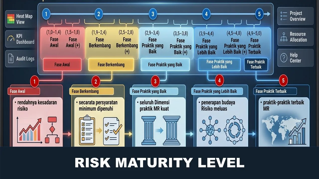 Level 3 dalam maturity model manajemen risiko itu sering disalahpahami sebagai "sudah aman". Padahal belum tentu.